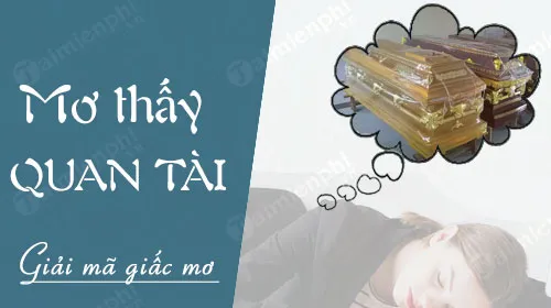 Chiếc quan tài gỗ được đặt trong không gian nghi thức truyền thống với ánh sáng dịu nhẹ