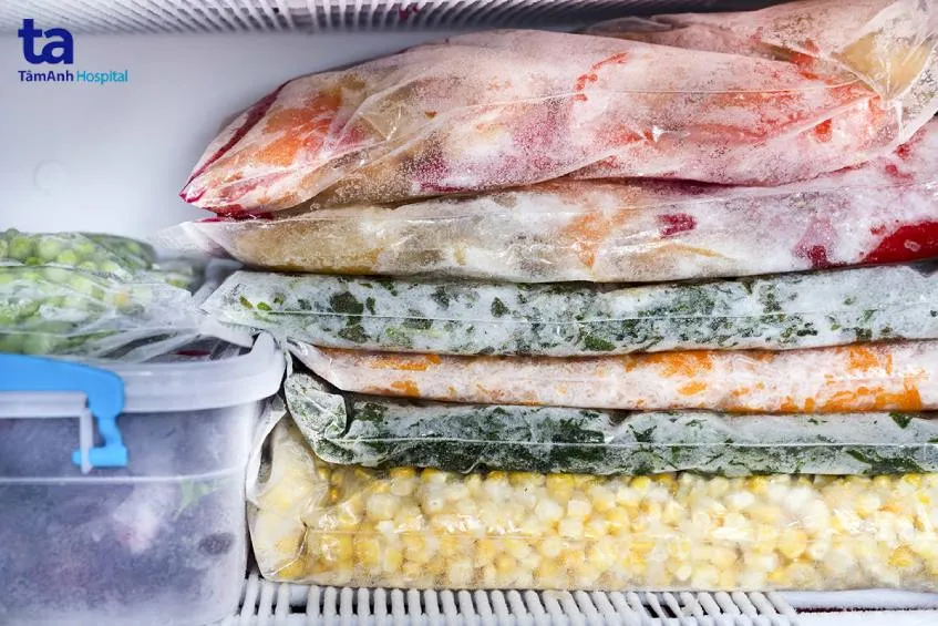 Thực phẩm đông lạnh cần được hạn chế cho người bệnh hen suyễn