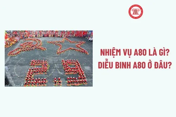 Hình ảnh về một buổi diễu binh, diễu hành