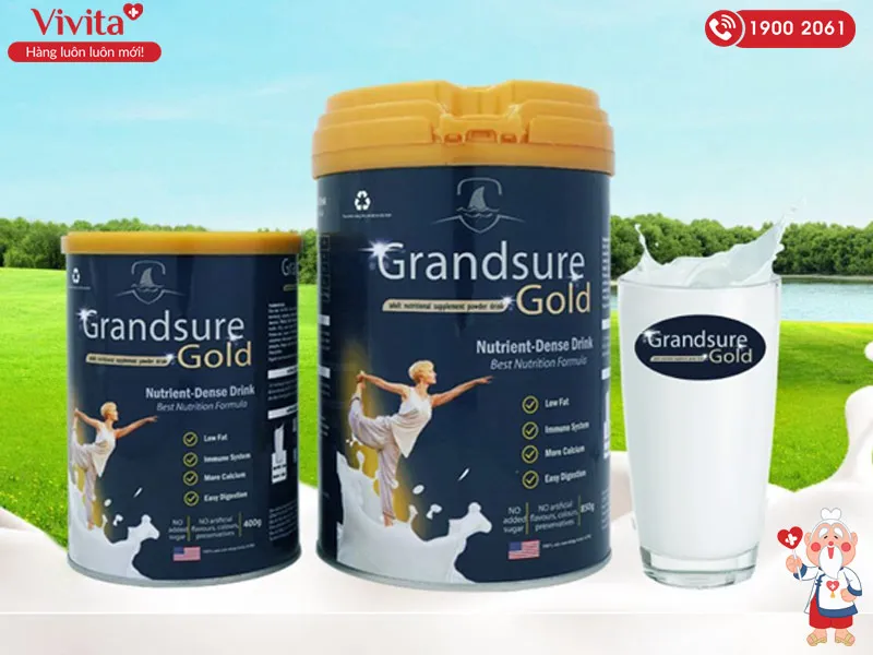 Những lưu ý khi sử dụng Sữa non Grandsure Gold