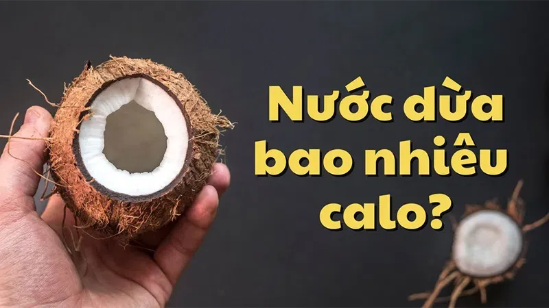 Nước dừa tươi mát, giải khát tự nhiên