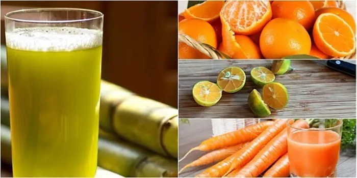 Nước mía cà rốt tốt cho sức khỏe mẹ bầu 3 tháng đầu