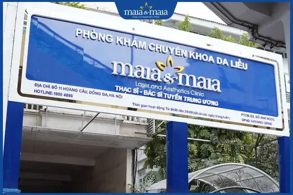 Phòng khám Maia&Maia tại 11 Hoàng Cầu