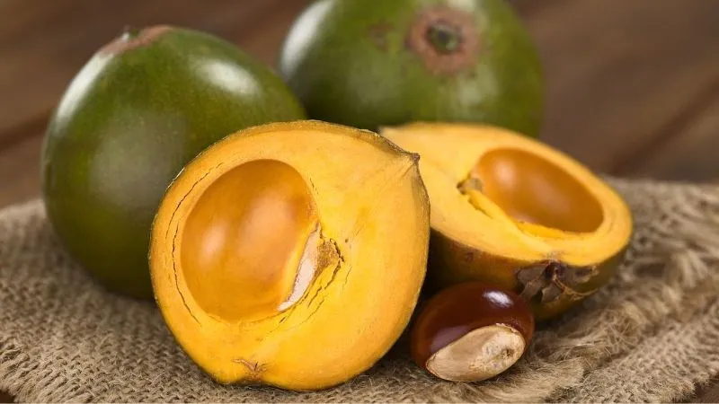 Thịt quả lê ki ma vàng óng, giàu dinh dưỡng