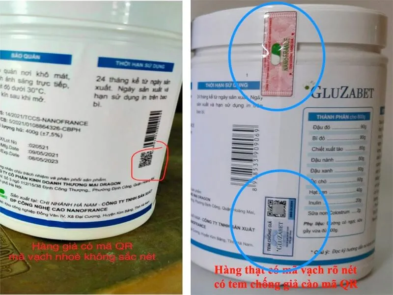 Sữa Gluzabet của nước nào?