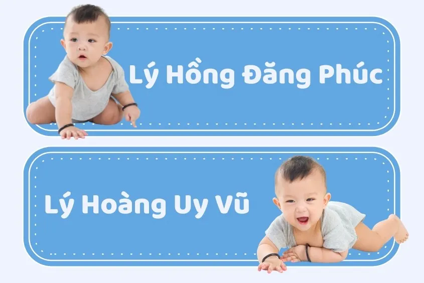 Danh sách tên bé trai họ Lý hay với 3 và 4 chữ kèm ý nghĩa