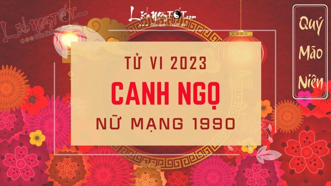Nữ mạng tuổi Canh Ngọ 1990 gặp sao Thái Dương và hạn Địa Võng trong năm 2023