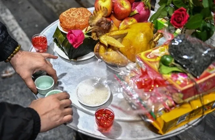 Bài văn khấn giao thừa ngoài trời số 1 được trích dẫn chi tiết