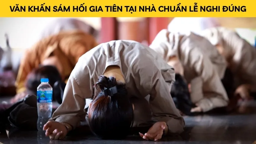 Nghi lễ văn khấn sám hối gia tiên đúng chuẩn lễ nghi