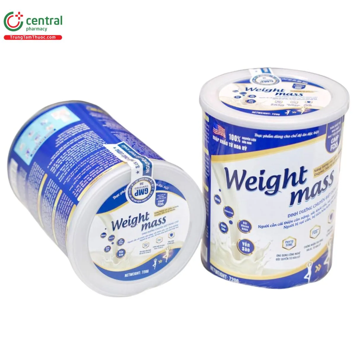 Hộp sữa tăng cân Weight Mass 3