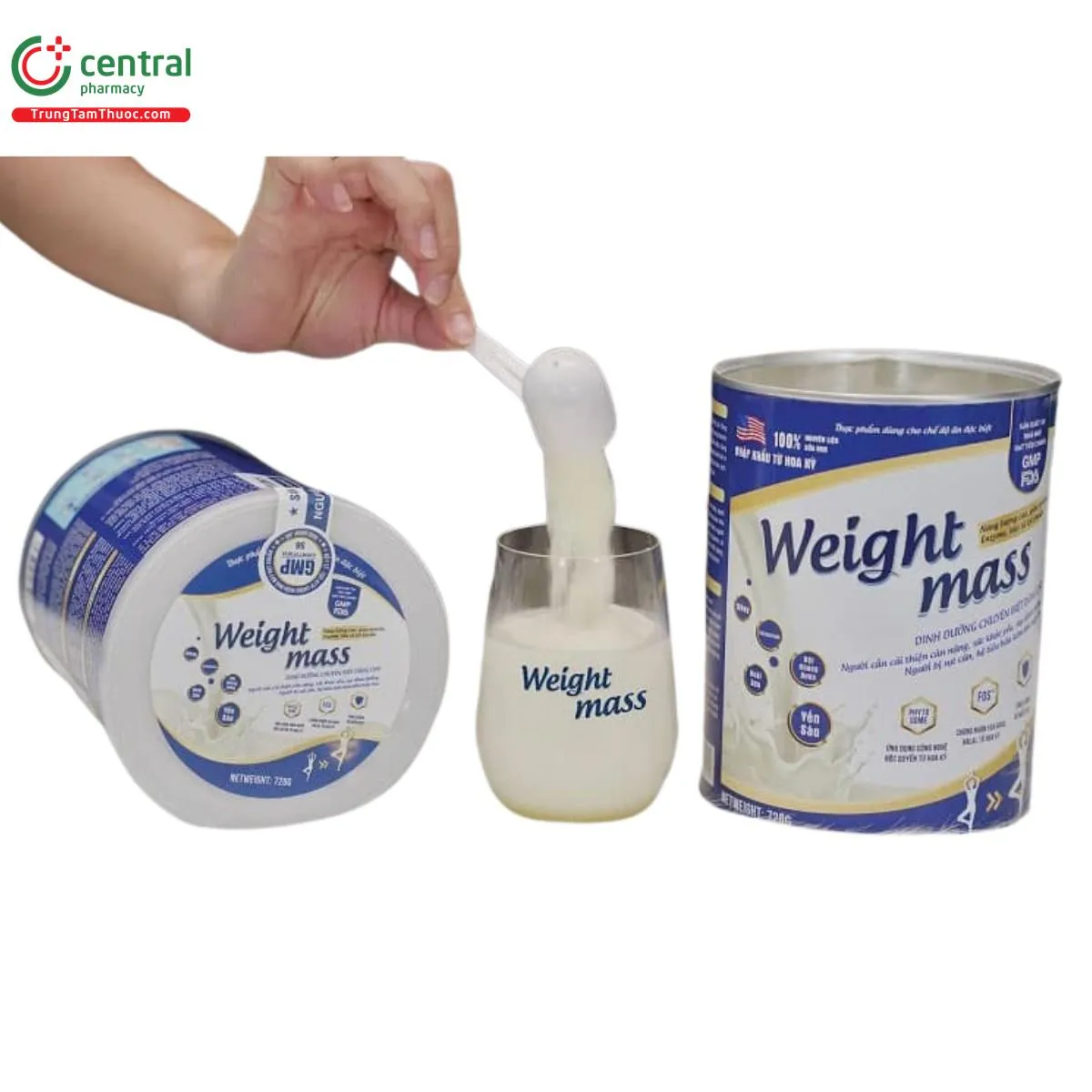 Sữa Weight Mass mang lại nhiều ưu điểm nổi bật