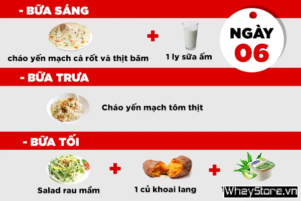 Cháo yến mạch cà rốt và thịt băm, bữa sáng ấm bụng
