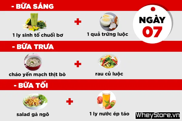 Sinh tố chuối bơ và trứng luộc, cung cấp năng lượng cho ngày mới
