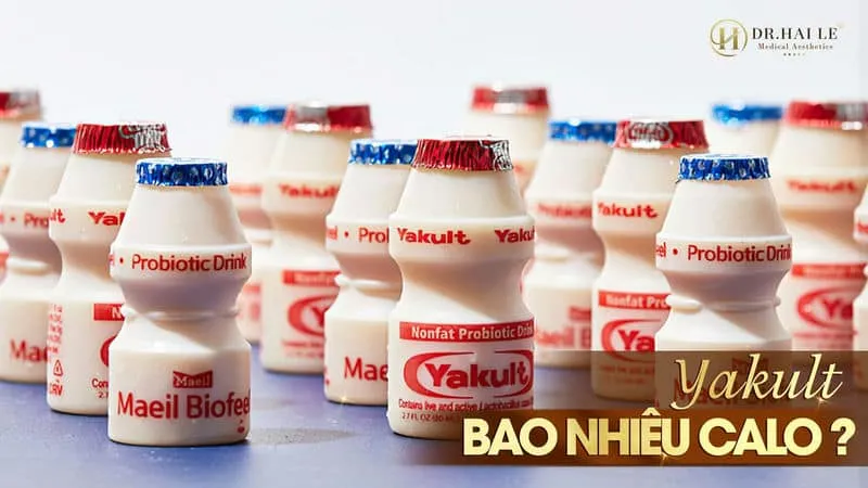 Những chai sữa Yakult tươi ngon